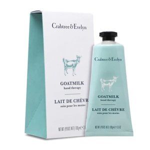 Crabtree & Evelyn Goat Milk Hand Therapy Cream 3.5 oz Moisturizer for Dry Skin